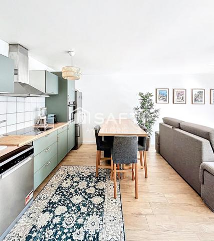 Bel appartement 3 pièces lumineux avec balcon, parking et métro/Westfield à 5 minutes, au cœur de Rosny-sous-Bois.