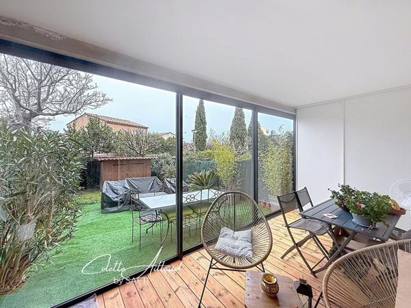 T2 avec terrasse et jardin de 45 m2 à Gardanne