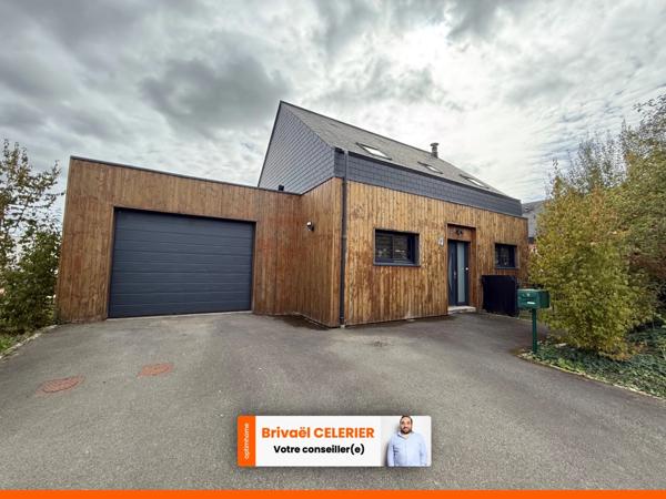 Maison à ossature bois – 120 m² – 5 chambres – Vie de plain-pied – DPE C – EXCLUSIVITÉ – Martigné-sur-Mayenne