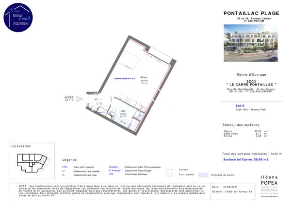 Studio
                                                                                                                                                                                                                                                                                                                        1 pièce(s)                                                                                                                                                                                                                                                                                                                              38.68  m²