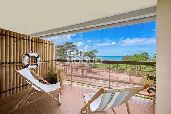 TROUVILLE-SUR-MER - SUPERBE 2 PIECES CABINE AVEC VUE MER !