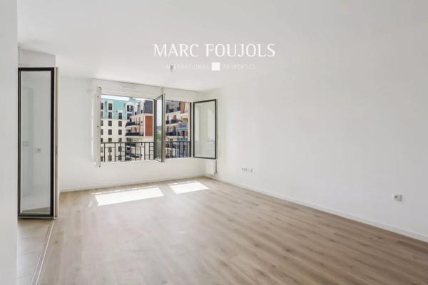 Puteaux – Appartement 3 pièces avec balcon vue jardin et parking