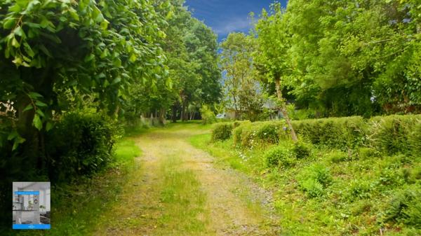 beaucoup de charme pour cette maison de campagne avec terrain