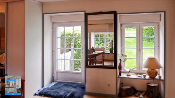 beaucoup de charme pour cette maison de campagne avec terrain