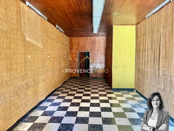 Pélissanne (13330) IMMEUBLE AVEC LOCAL COMMERCIAL ET LOGEMENT – IDÉAL INVESTISSEUR OU PROJET MIXTE