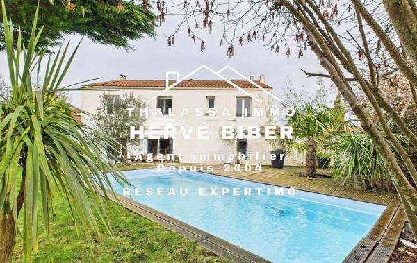 Puilboreau (17138) PROCHE LA ROCHELLE – Maison familiale 6 pièces – 150 m² – Jardin plein sud avec piscine