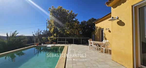 Maison T6 135m2 avec piscine et appartement indépendant