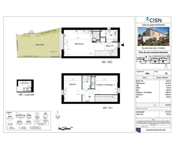 Maison neuve à vendre à Préfailles (44770)
