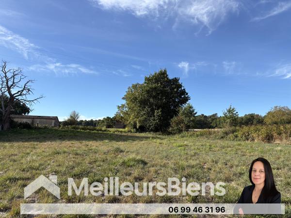 Terrain constructible proche Montendre