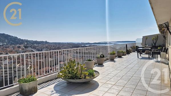 Appartement F3 à vendre  3 pièces - 103 m 2   CANNES  - 06