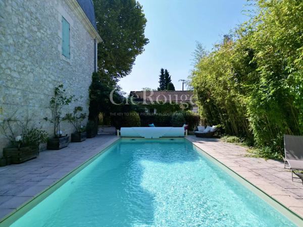 Au coeur d'Agen  Élégante demeure en pierre avec gîte, piscine et la liberté de créer, d'y vivre ou de louer.
