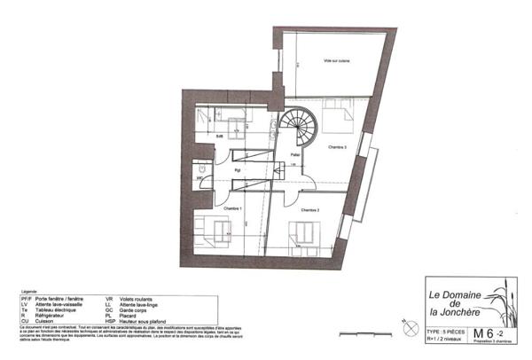 DUPLEX 3 CHAMBRES 122.25m2