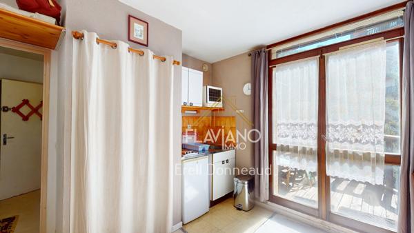 Studio de 21 m2 Uvernet-Fours (04400)