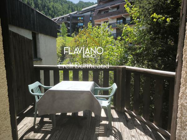 Studio de 21 m2 Uvernet-Fours (04400)