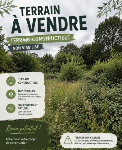 Une belle opportunité pour bâtir ou investir.