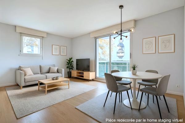 Appartement T3 - 67 m² avec jardin, parking et cave – Quartier prisé "La Madeleine" à Vannes