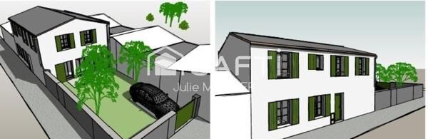 Terrain borné, viabilisé hyper centre La Flotte