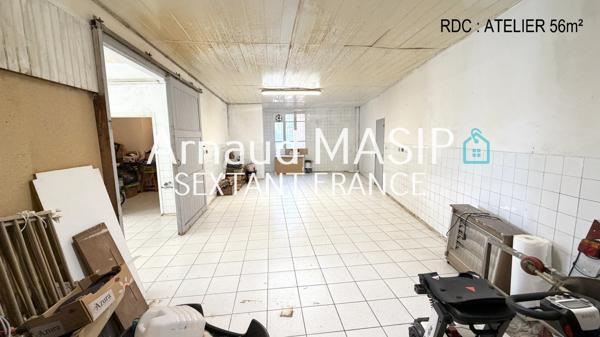 BIEN ATYPIQUE BEAUX VOLUMES 170 M² HAB PLUS RDC 170 m², GGE, TERRASSE INTIMISTE, 54KM DE PERPIGNAN