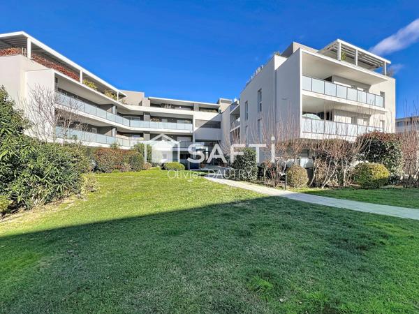 T3 de 60 m2 – Terrasse sans vis-à-vis et garage