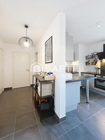 T3 de 60 m2 – Terrasse sans vis-à-vis et garage