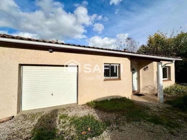 RIEUMES - Jolie maison T5, idéalement située