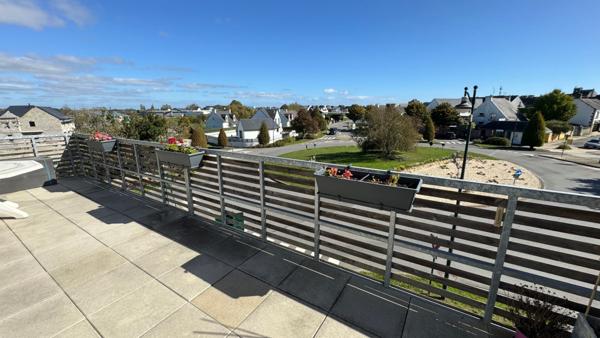 À VENDRE - PLOUHARNEL Centre ville - appartement avec 3 chambres