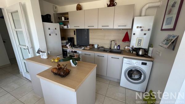 À VENDRE - PLOUHARNEL Centre ville - appartement avec 3 chambres