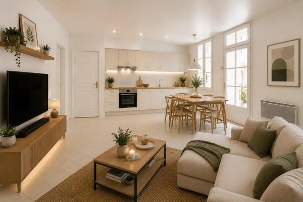 Appartement de 2 pièces de 52 m² à La Rochelle