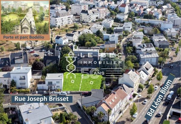 EXCLUSIVITÉ LORIENT Blum : Terrain constructible de 269 m2