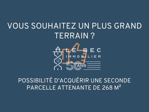 EXCLUSIVITÉ LORIENT Blum : Terrain constructible de 269 m2