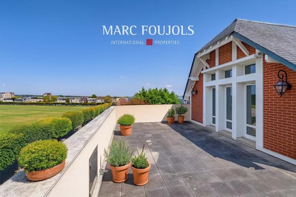 Appartement Terrasse Chantilly vue champ de course