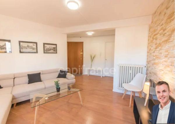 QUIMPER (29) – Appartement T4 meublé de 73 m² habitable avec loggia - Cave.