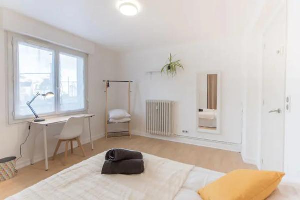 QUIMPER (29) – Appartement T4 meublé de 73 m² habitable avec loggia - Cave.