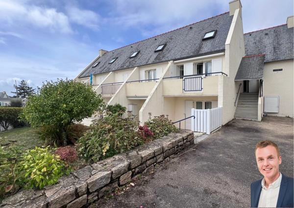 SAINT NIC - vente à 100 m de la plage - appartement T2 bis de 20 m² habitable - Tarasse