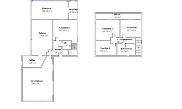 Maison à vendre 6 pièces 135,08 m² Tignieu-Jameyzieu
