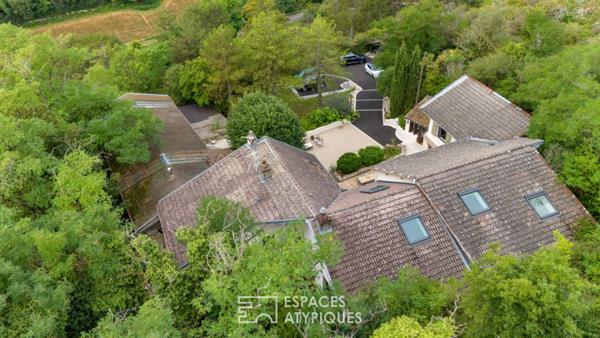 Maison rénovée en pleine nature