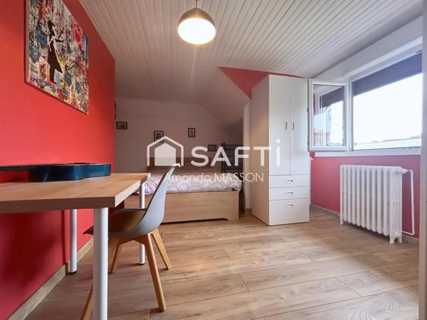 Grande maison avec studio indépendant à Evreux/Gravigny