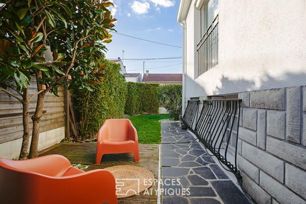 Maison au calme avec garage hors norme dans le quartier de La Trompette