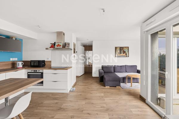 APPARTEMENT 2 CHAMBRES SAINT BRIEUC PROCHE CENTRE AVEC TERRASSE ET PARKING
