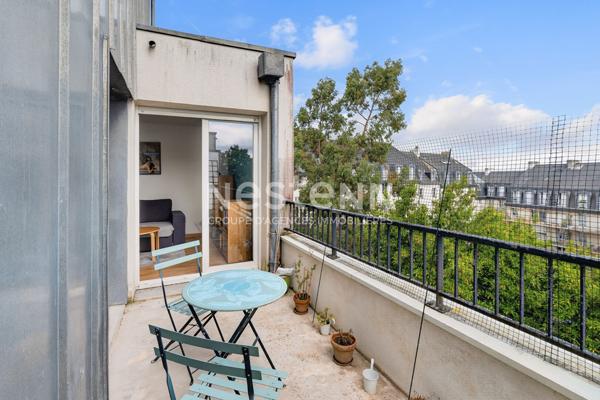 APPARTEMENT 2 CHAMBRES SAINT BRIEUC PROCHE CENTRE AVEC TERRASSE ET PARKING