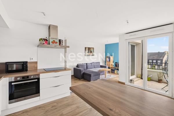 APPARTEMENT 2 CHAMBRES SAINT BRIEUC PROCHE CENTRE AVEC TERRASSE ET PARKING