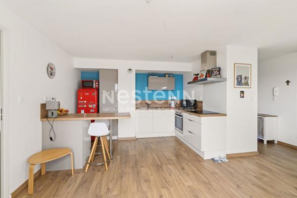 APPARTEMENT 2 CHAMBRES SAINT BRIEUC PROCHE CENTRE AVEC TERRASSE ET PARKING