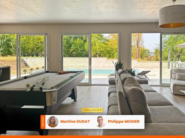 Maison récente de plain-pied avec piscine neuve, 3 chambres, pièce de vie de 71 m², 10 min de VICHY