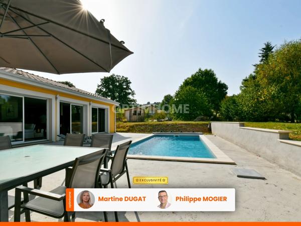 Maison récente de plain-pied avec piscine neuve, 3 chambres, pièce de vie de 71 m², 10 min de VICHY