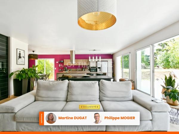 Maison récente de plain-pied avec piscine neuve, 3 chambres, pièce de vie de 71 m², 10 min de VICHY