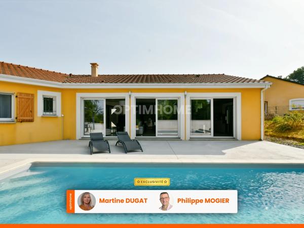 Maison récente de plain-pied avec piscine neuve, 3 chambres, pièce de vie de 71 m², 10 min de VICHY