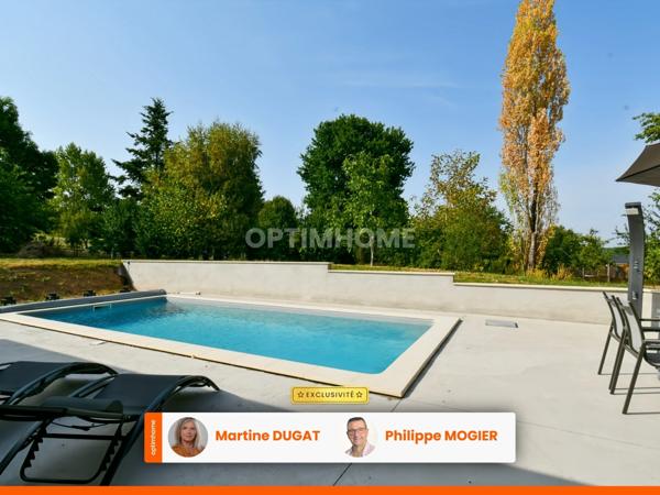 Maison récente de plain-pied avec piscine neuve, 3 chambres, pièce de vie de 71 m², 10 min de VICHY