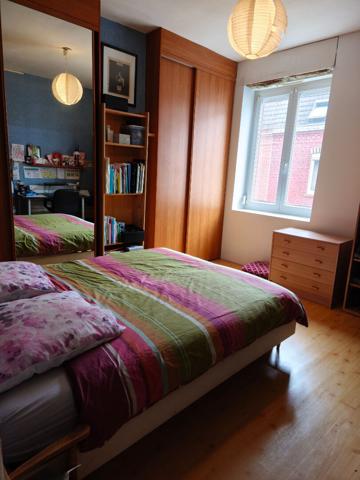 Maison Lomme 97.24 m2,3 chambres, dressing, 2 wc, jardin- rue calme