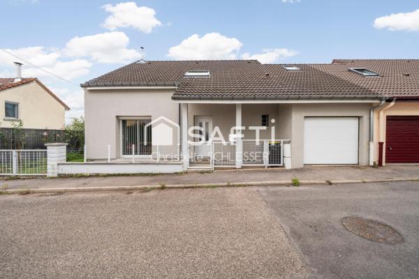 Maison mitoyenne par le garage – Prête à emménager, proche écoles et commodités