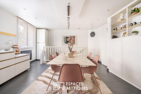 Duplex inversé avec terrasse intimiste au cœur du Village